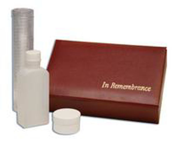 Picture of COMMUNION SET PORTABLE BASIC MAROON