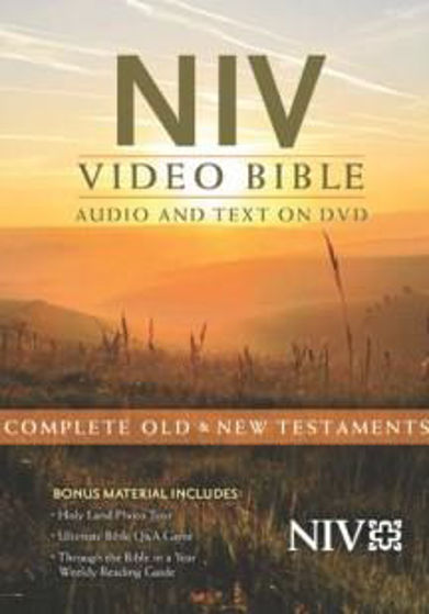 Picture of NIV 2011 AUDIO & TEXT BIBLE ON DVD