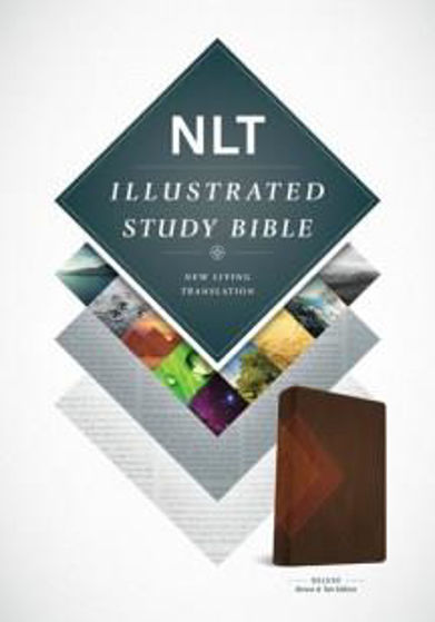 Picture of NLT ILLUSTRATED STUDY BIBLE - BROWN / TAN