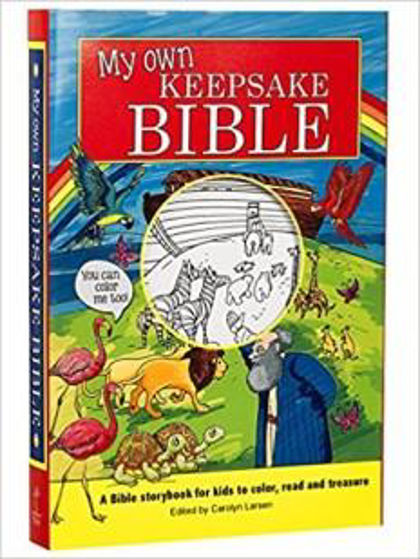 Picture of MY OWN KEEPSAKE BIBLE TO COLOUR PB