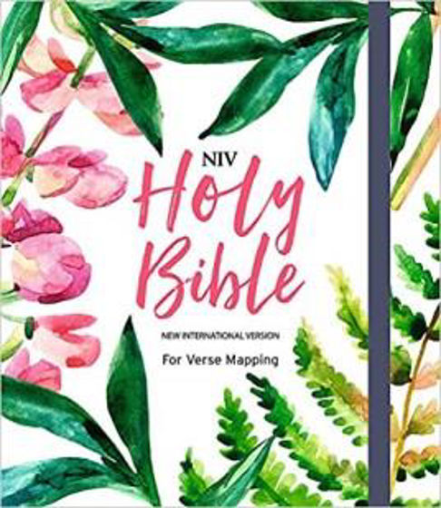 Picture of NIV JOURNALLING VERSE MAPPING FLORAL HB