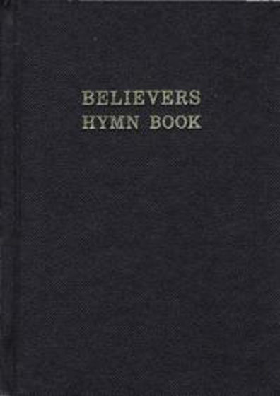 Picture of BELIEVERS HYMN BOOK POCKET BLACK LEATHER