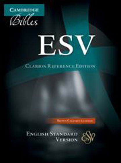 Picture of ESV CLARION REFERENCE CALFSKIN BROWN