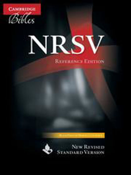 Picture of NRSV REFERENCE EDITION FRENCH MOROCCO LEATHER BLACK