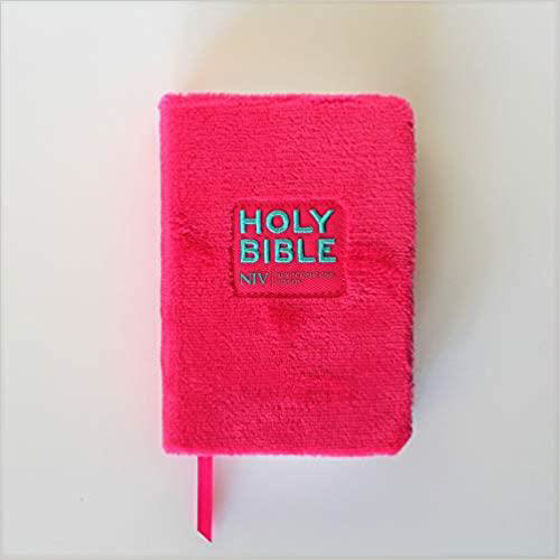Picture of NIV POCKET FLUFFY PINK BIBLE HB