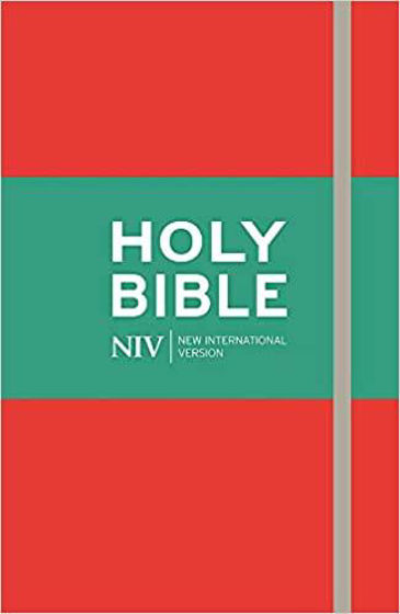 Picture of NIV THINLINE RED SOFT-TONE BIBLE HB