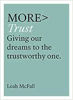 Picture of MORE TRUST: Trusting Our Dreams to the Trustworthy One PB