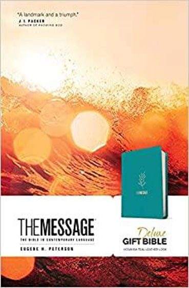 Picture of MESSAGE DELUXE GIFT TEAL IMITATION LEATHER