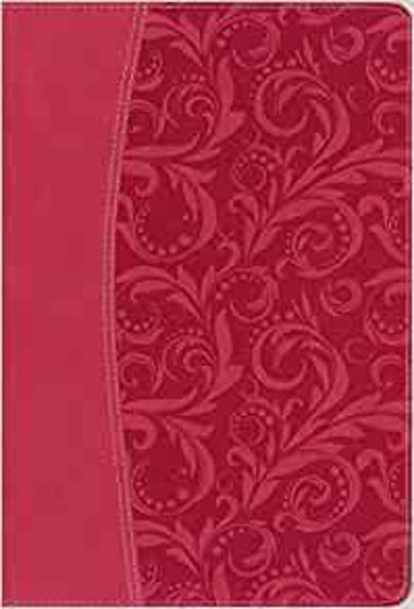 Picture of NIV ESSENTIALS STUDY BIBLE PINK DUOTONE