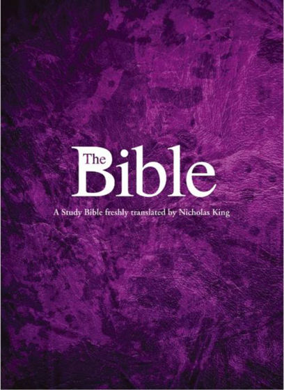 Picture of THE BIBLE: NICHOLAS KING STUDY Ed PB