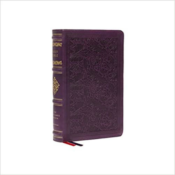 Picture of NKJ PERSONAL REFERENCE PURPLE IMITATION LEATHER