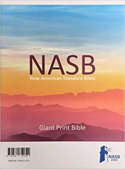 Picture of NASB 2020 ULTRATHIN REFERENCE GIANT PRINT BURGUNDY HB