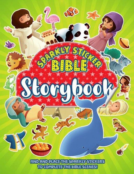 Picture of SPARKLY STICKER BIBLE: STORYBOOK PB