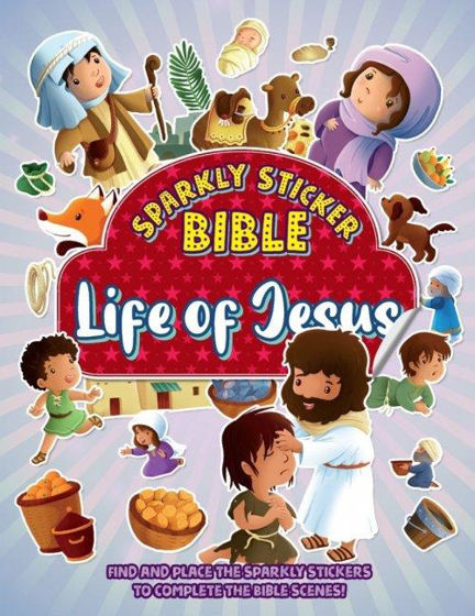 Picture of SPARKLY STICKER BOOK: LIFE OF JESUS PB