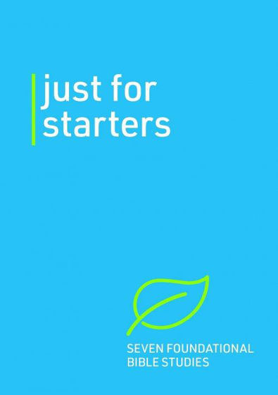 Picture of JUST FOR STARTERS BIBLE STUDY PB
