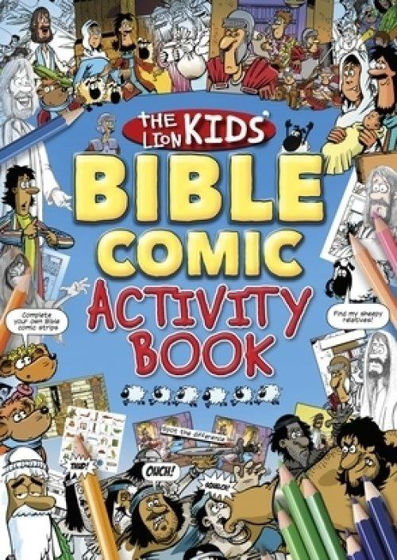 Picture of LION KIDS BIBLE COMIC ACTIVITY BOOK PB