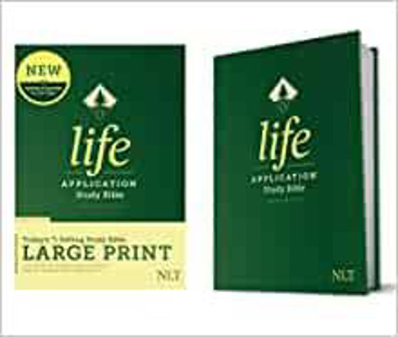 Picture of NLT LIFE APPLICATION STUDY LARGE PRINT HB