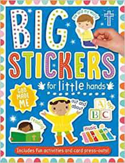 Picture of BIG STICKERS FOR LITTLE HANDS: GOD MADE ME PB
