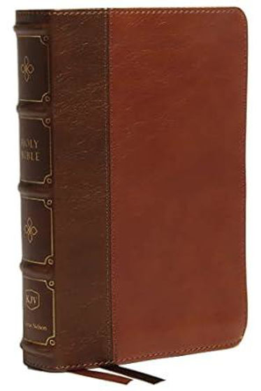 Picture of KJV MacLAREN COMPACT BROWN LEATHERSOFT