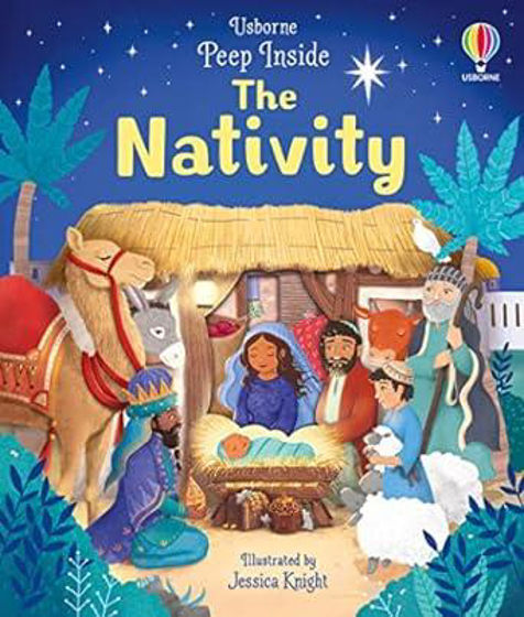 Picture of USBORNE PEEP INSIDE THE NATIVITY HB