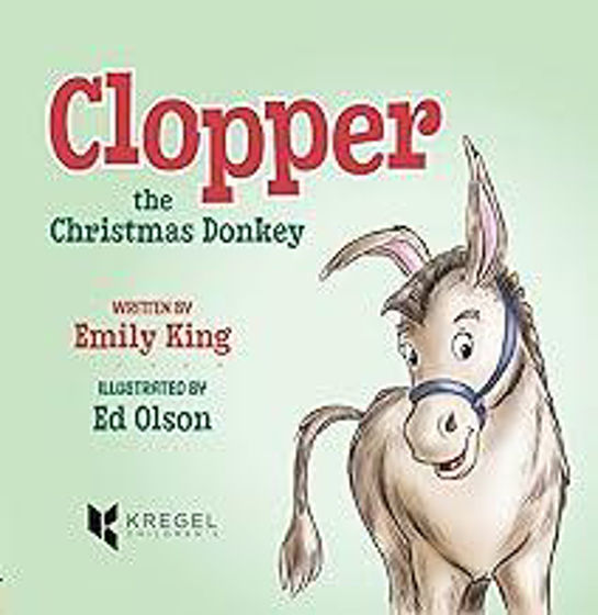 Picture of CLOPPER THE CHRISTMAS DONKEY HB