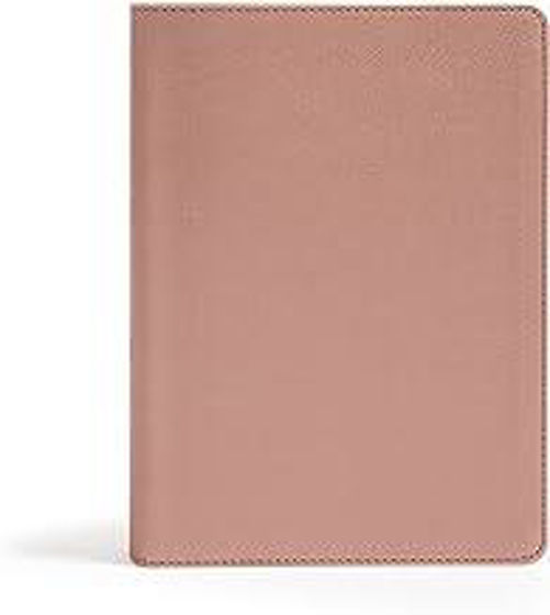 Picture of CSB SHE READS TRUTH BIBLE: Rose Gold LeatherTouch, Indexed, Notetaking Space, Devotionals, Reading Plans, Easy-To-Read Font