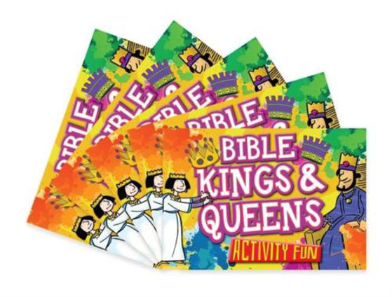 Picture of ACTIVITY FUN: Bible Kings & Queens 5PK PB