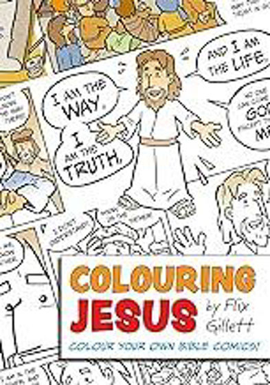 Picture of COLOURING JESUS: COLOUR YOUR OWN BIBLE COMICS! PB
